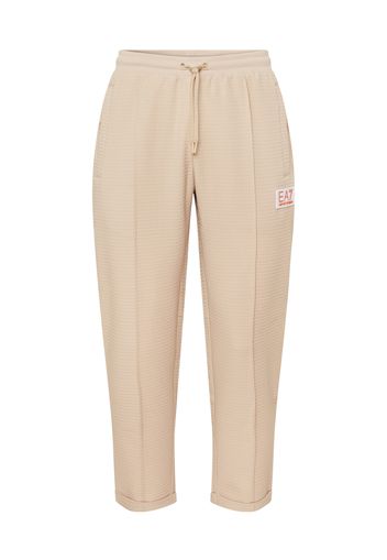 EA7 Emporio Armani Pantaloni sportivi  sabbia / arancione / bianco