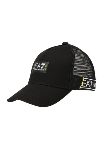 EA7 Emporio Armani Cappello da baseball  nero / bianco