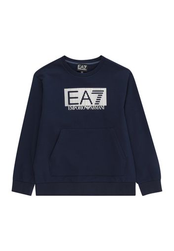 EA7 Emporio Armani Felpa 'FELPA'  navy / bianco