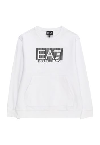 EA7 Emporio Armani Felpa  nero / bianco