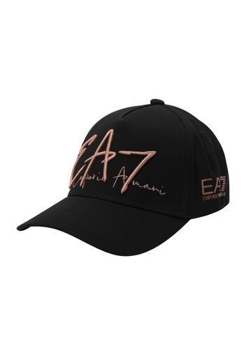 EA7 Emporio Armani Cappello da baseball  rame / nero