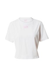 EA7 Emporio Armani Maglietta  rosa chiaro / bianco