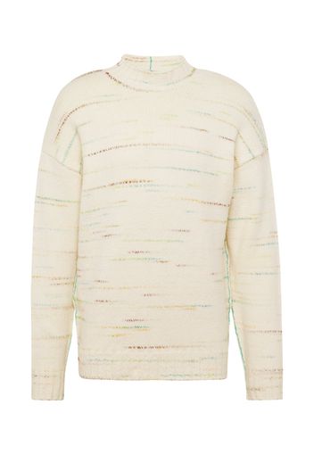 EDC BY ESPRIT Pullover  marrone / verde / arancione / bianco naturale