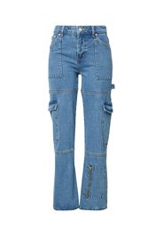 Edikted Jeans cargo  blu denim