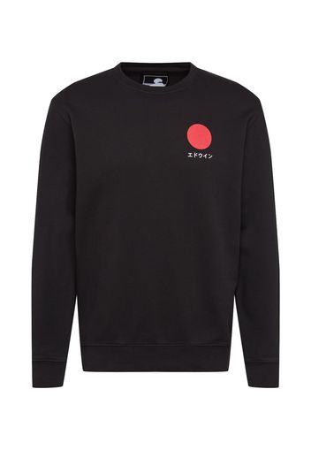 EDWIN Sweatshirt 'Japanese Sun'  nero