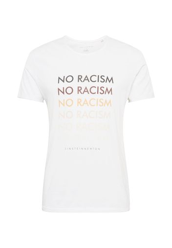 EINSTEIN & NEWTON Maglietta 'No Racism'  colori misti / bianco