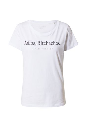 EINSTEIN & NEWTON Maglietta 'Bitchachos'  bianco / nero