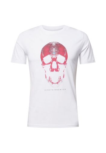 EINSTEIN & NEWTON Maglietta 'Skull'  bianco / pitaya / grigio