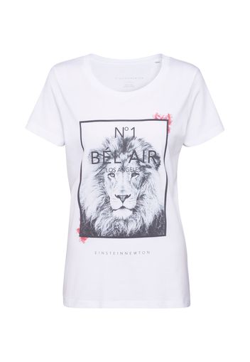 EINSTEIN & NEWTON Maglietta 'Bel Air T-Shirt'  nero / bianco