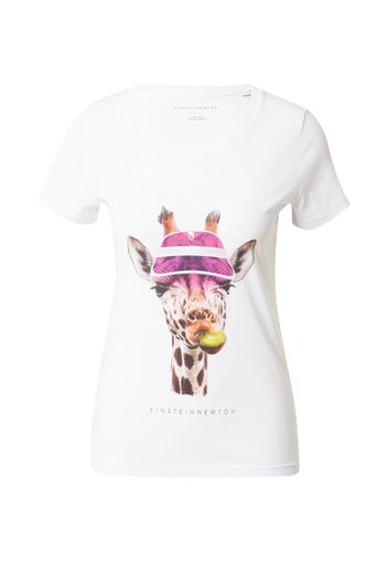 EINSTEIN & NEWTON Maglietta 'Tennis Giraffe'  bianco / colori misti