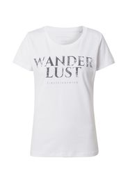 EINSTEIN & NEWTON Maglietta 'Dust Wanderlust'  bianco / nero