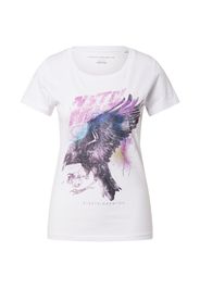EINSTEIN & NEWTON Maglietta 'Crow Time'  bianco / lilla