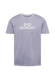 EINSTEIN & NEWTON Maglietta 'Bad Monday'  blu chiaro / bianco