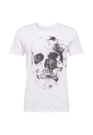 EINSTEIN & NEWTON Maglietta 'Bird Skull'  nero / bianco