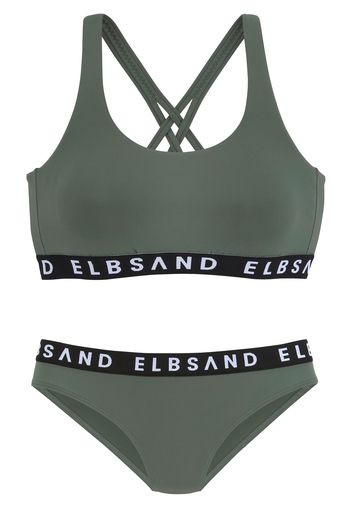 Elbsand Bikini  cachi / nero / bianco