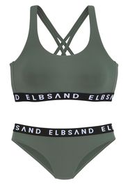 Elbsand Bikini  cachi / nero / bianco