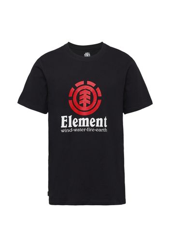 ELEMENT Maglietta  rosso / nero / bianco