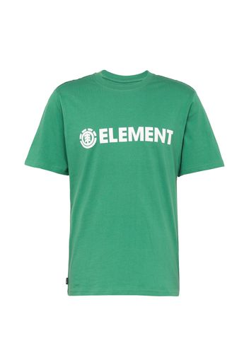 ELEMENT Maglietta 'BLAZIN'  verde erba / bianco