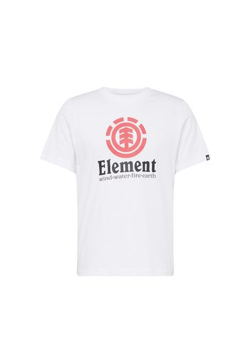 ELEMENT Maglietta 'VERTICAL'  rosso / nero / bianco