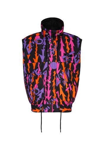 elho Gilet sportivo 'Verbier 89'  lilla / arancione / rosa / nero