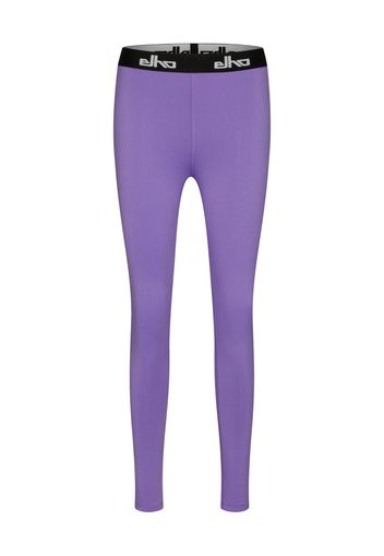 elho Leggings 'VAIL'  lilla neon / nero / bianco