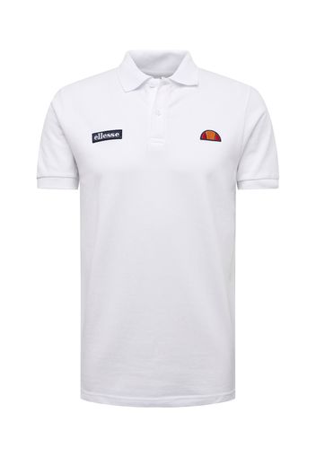 ELLESSE Maglietta 'MONTURA'  bianco / arancione / rosso / nero