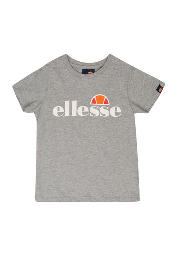 ELLESSE Maglietta 'Malia'  grigio sfumato / bianco / arancione / rosso