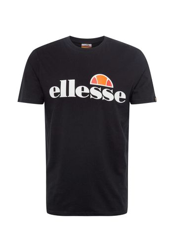 ELLESSE Maglietta  arancione / nero / bianco