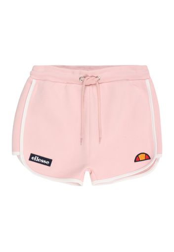 ELLESSE Pantaloni 'Victena'  rosa chiaro / bianco