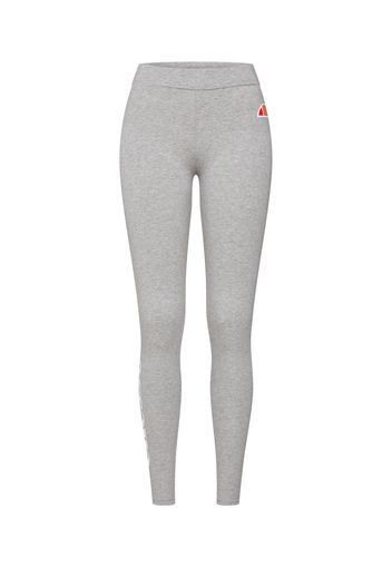 ELLESSE Leggings 'Solos 2'  bianco / grigio chiaro / rosso fuoco