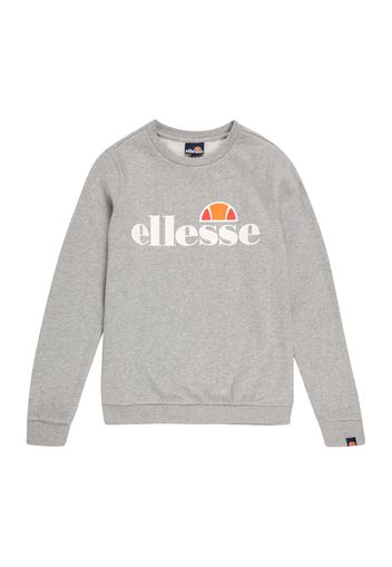 ELLESSE Felpa 'Suprios'  grigio sfumato / bianco / arancione / rosso