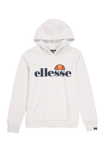 ELLESSE Felpa 'Jero'  bianco sfumato / nero / rosso / zafferano