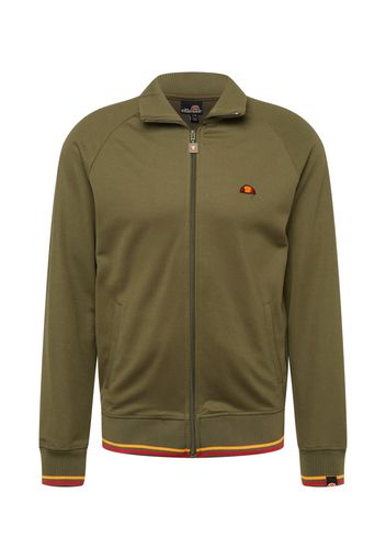 ELLESSE Giacca di felpa 'Rome'  cachi / mandarino / granatina