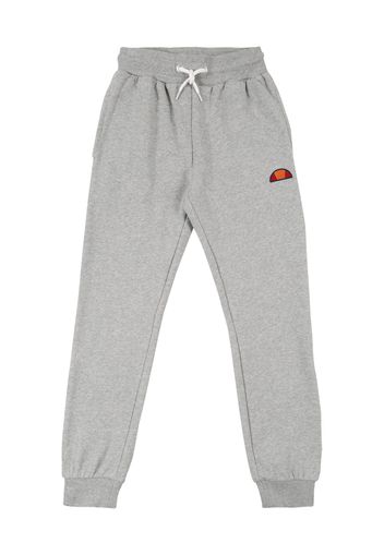 ELLESSE Pantaloni 'Colino'  grigio sfumato / bianco / arancione / nero