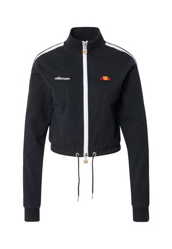 ELLESSE Giacca di felpa 'Laboria'  nero / bianco