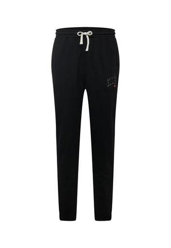 ELLESSE Pantaloni  limone / rosso arancione / nero / bianco