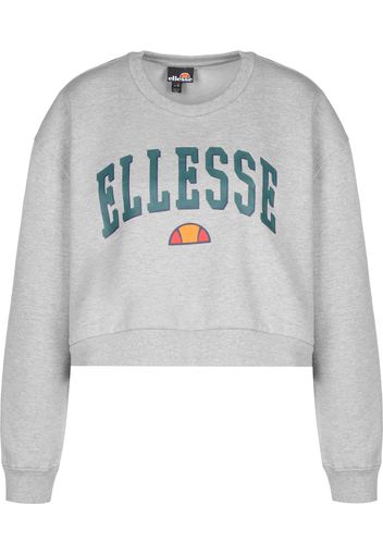 ELLESSE Felpa 'Nester'  grigio sfumato / smeraldo / arancione / rosso fuoco