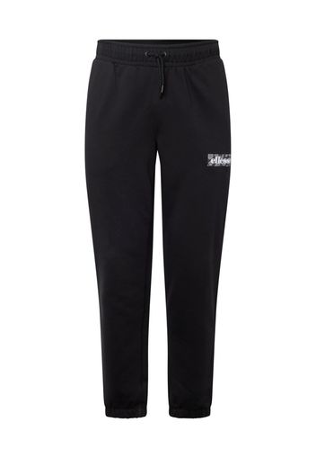 ELLESSE Pantaloni  grigio / nero / bianco