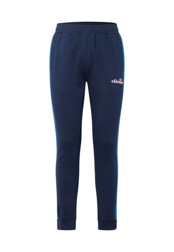 ELLESSE Pantaloni 'Potno'  navy / blu chiaro / arancione / bianco