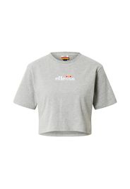 ELLESSE Maglietta 'Fireball'  grigio sfumato / bianco / arancione / rosso