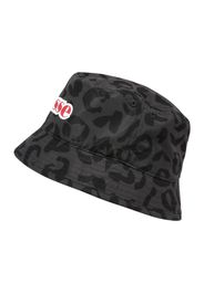 ELLESSE Cappello 'Romie'  grigio scuro / rosso chiaro / nero / bianco