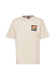 ELLESSE Maglietta 'Plastician'  beige chiaro / arancione / rosso / nero