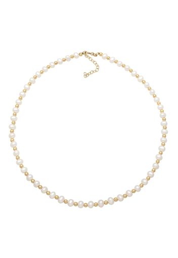 ELLI PREMIUM Collana  oro / bianco perla