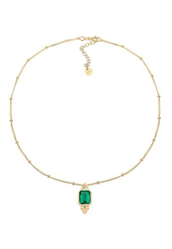 ELLI PREMIUM Collana  oro / verde