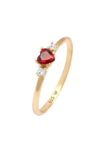 ELLI Anello  oro / rosso