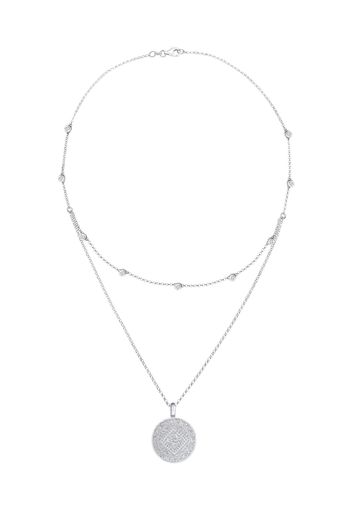 ELLI Collana 'Layer'  argento / bianco