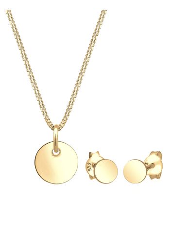 ELLI Set di gioielli 'Geo'  oro