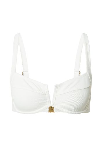 Ema Louise x ABOUT YOU Top per bikini 'Jana'  bianco