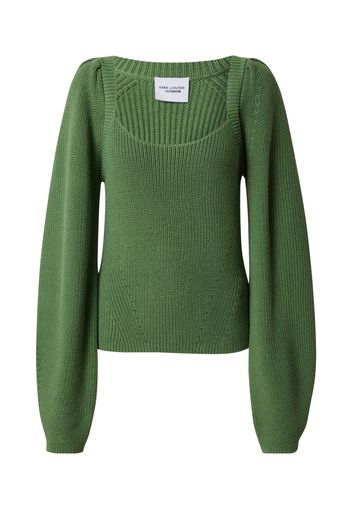 Ema Louise x ABOUT YOU Pullover 'Ginny'  verde