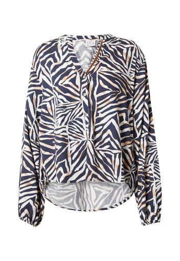 Emily Van Den Bergh Camicia da donna  marrone / bianco / navy